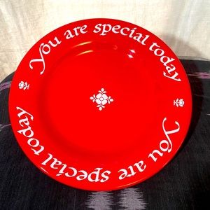 You Are Special Today Plate